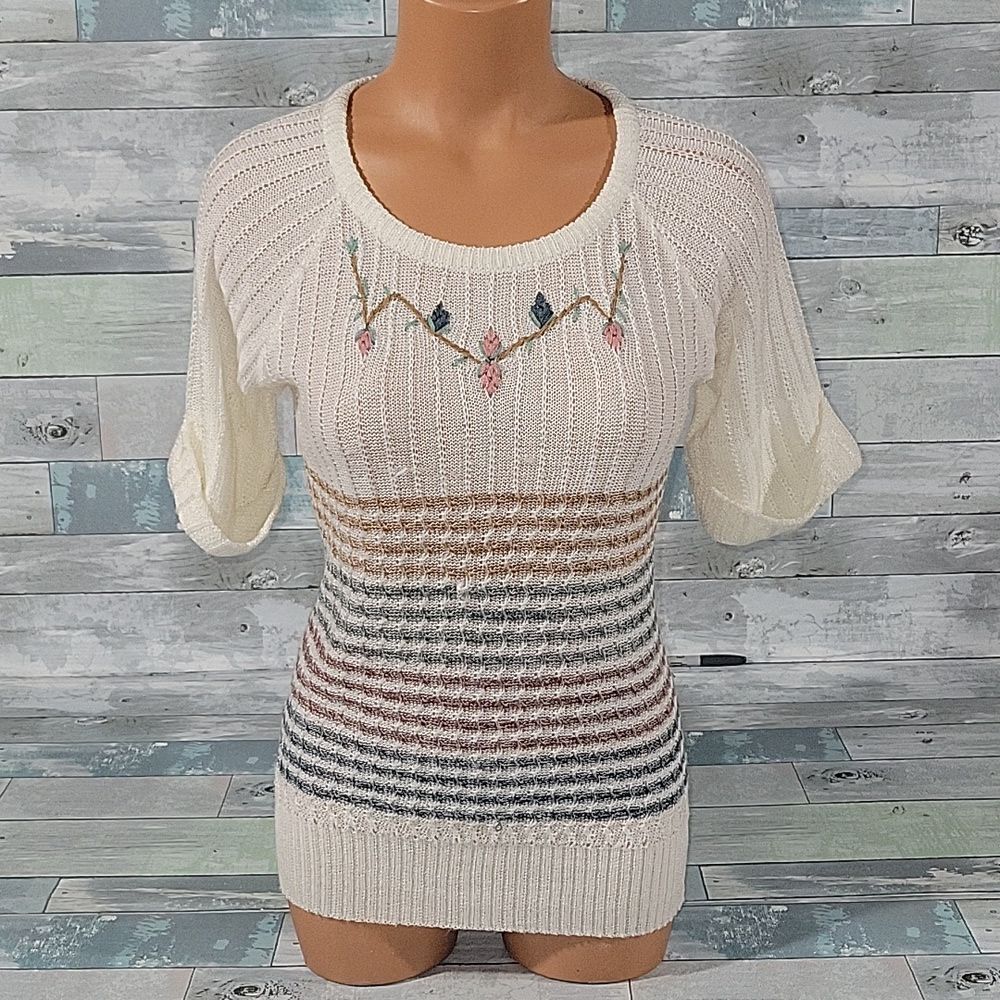 Vintage Bobbie Brooks Sweater Shirt/Top sz Large
